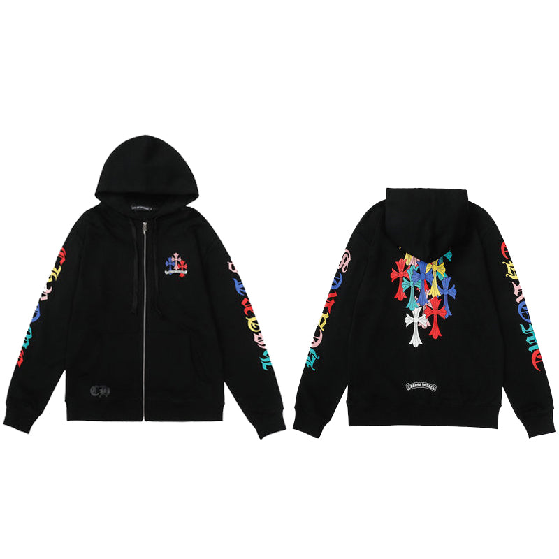 Chrome Hearts Zip Up Hoodie M8508