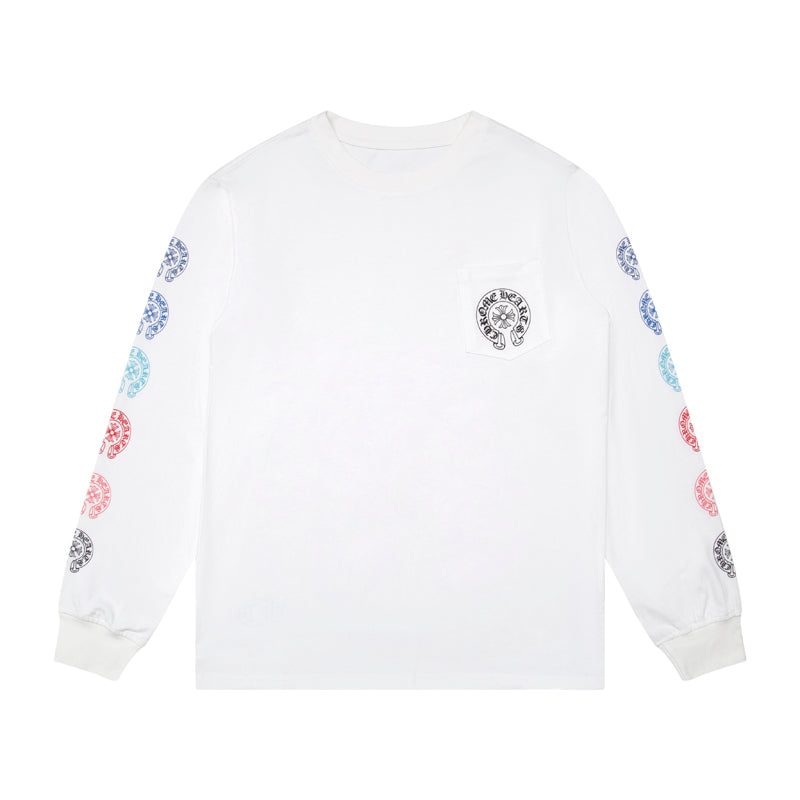 Chrome Hearts Men's Long-Sleeve T-shirt Sweatshirt K8009