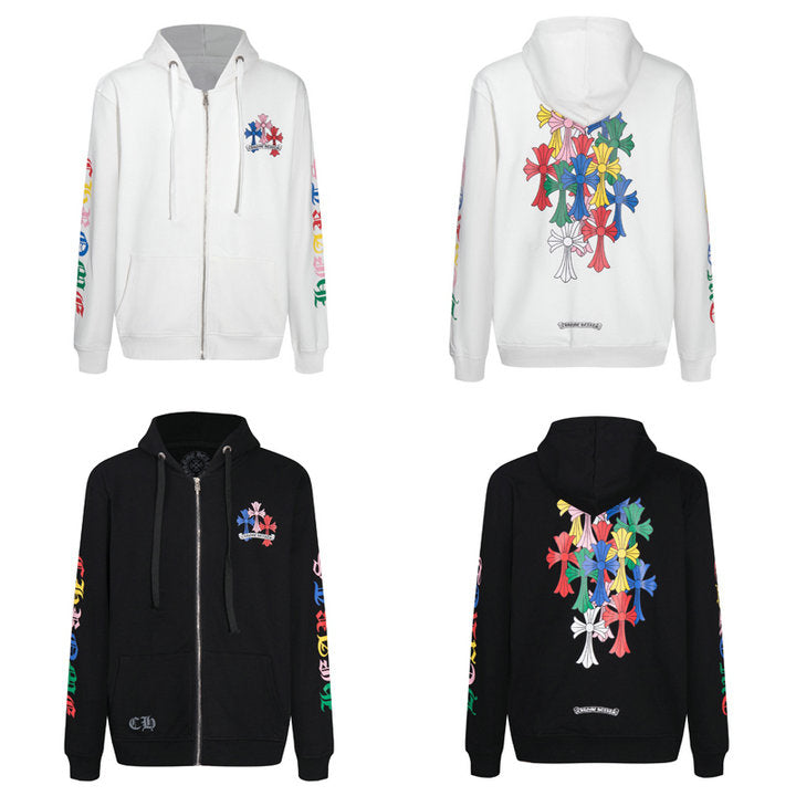 Chrome Hearts Zip Up Hoodie K5010