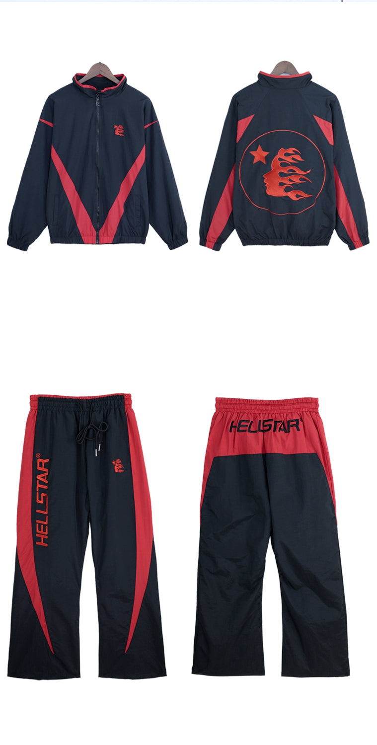 Hellstar Jackets and Sweatpants Set