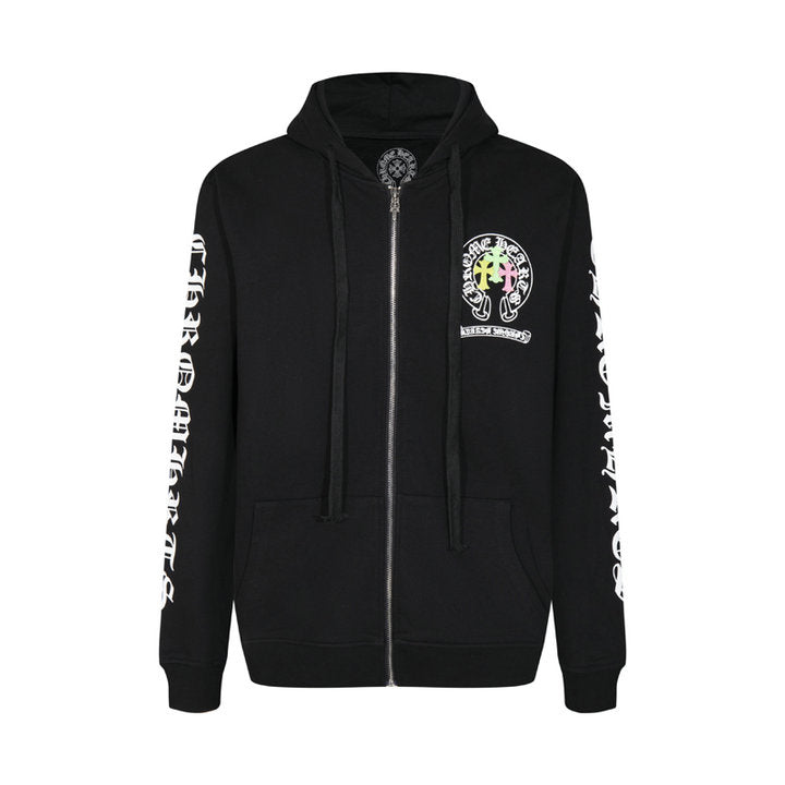 Chrome Hearts Zip Up Hoodie K5012